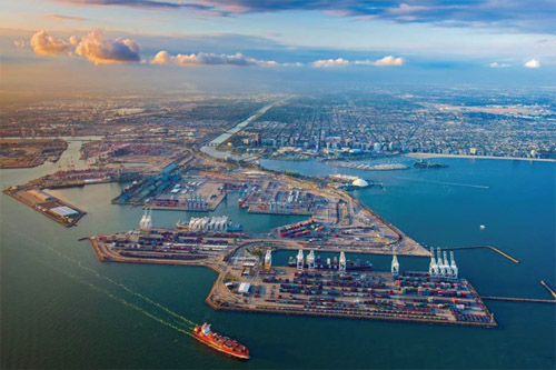 跨境电商海运到美国有多个港口可供选择
