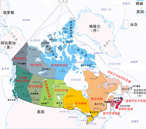 中国到加拿大的海运路线