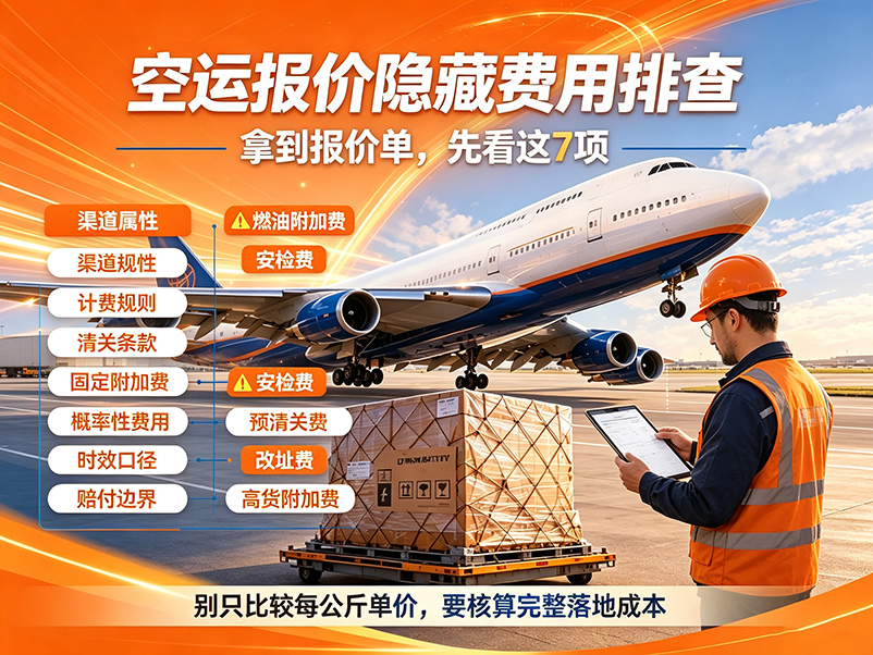 美国FBA空运 隐藏费用有哪些